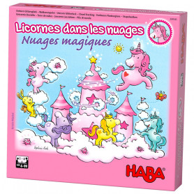 Unicorn Glitterluck - Cloud Stacking - Haba games