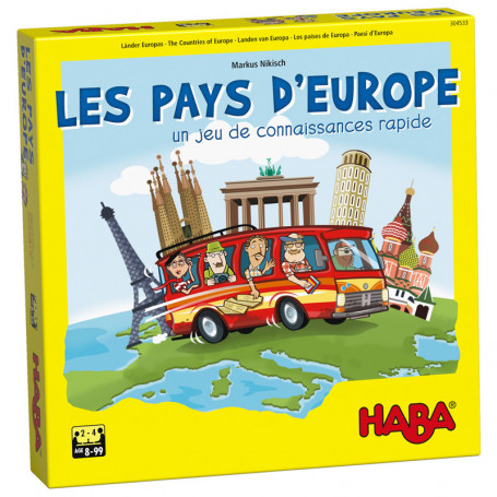 Les pays d’Europe - Jeu éducatif Haba