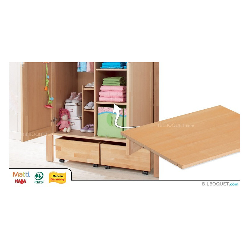 Tablette pour armoire 2 portes Matti