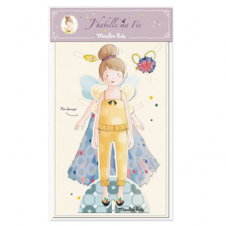 Cut-out fairy to dress