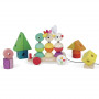 Zigolos Giant Multicolor Train - Wooden Toy