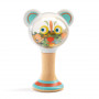 BabyMaraki Rattle - Baby blanc