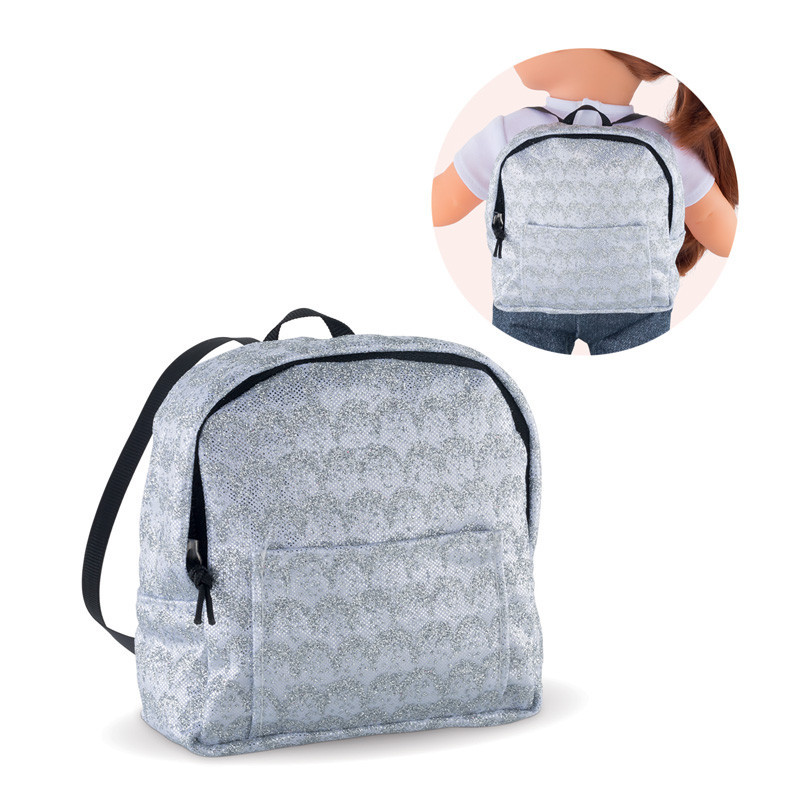 Sac à Dos Léopard Pour Poupée Ma Corolle 36 Cm - Accessoire De Mode Pour Enfant Dès 3 Ans - Fabriqué En France