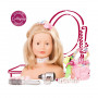 Styling head Lollipop, 50 pieces, "Lollipop" blonde edition