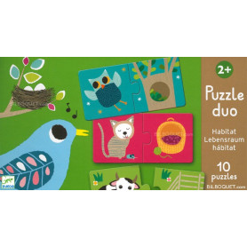 Puzzle duo Habitat