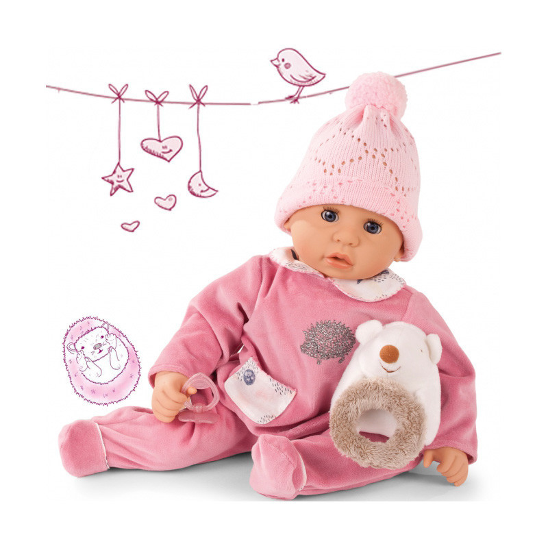Poupée bébé fille, 38 cm Miniland - Multicolore - 0.00