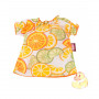 Dress Lemon for dolls Götz 30-33 cm