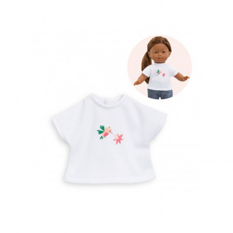 T-shirt TropiCorolle for doll Ma Corolle