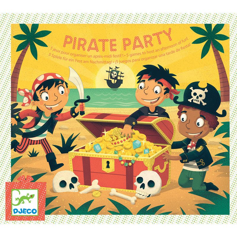 Djeco Pirate Party Games Djeco Pirate Party Games