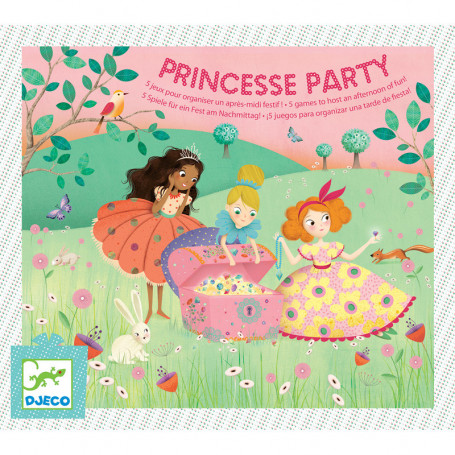 Princesse Party - 5 games to keep children entertained for a whole afternoon