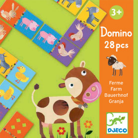 Domino farme - A picture recognition and number matching game