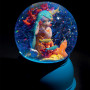 Mermaid Night Light - Snow Globe