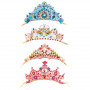 4 mosaics tiaras to decorate - Like a princesse