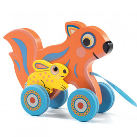 Max & Ola Wooden Pulling Toy