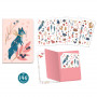 Lucille sticker notebook - Stationery page Djeco