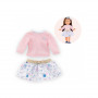 Sweater and skirt set for doll ma Corolle - 40ansCorolle