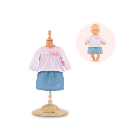 Top and skirt set - Mon Premier poupon Corolle 30 cm