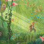 Dans la jungle - Puzzle silhouette 54 pièces
