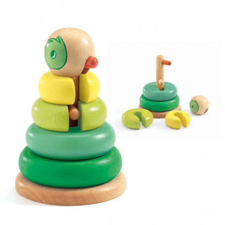 Duck Stacking Wooden Toy Tournitwist