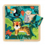 Puzzlo jungle - wooden puzzle 15 pieces