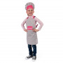 Macaron Apron + Chef Hat