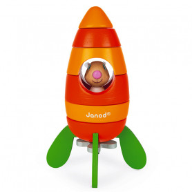 Magnetic Carrot Rocket