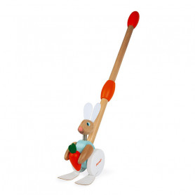 Janod Lapin Push-Along Rabbit