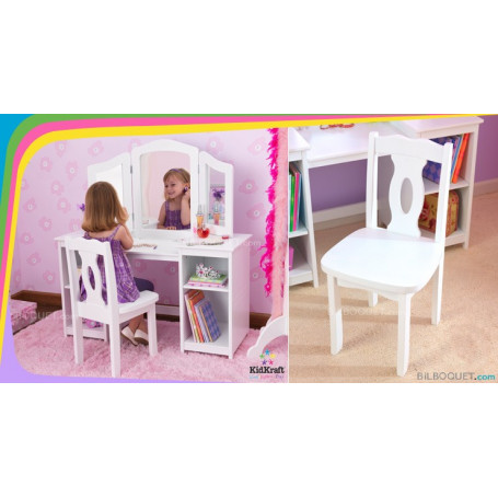 Deluxe Vanity Chair, Kidkraft Deluxe Vanity Table With Chair