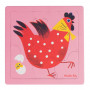 Puzzle Poule - 10 pièces