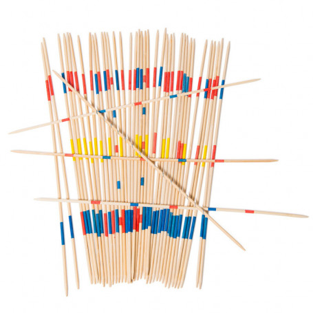 Giant pick up sticks - aujourd'hui c'est mercredi