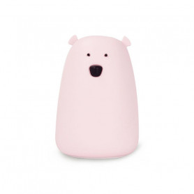 Veilleuse Big'ours rose - Lumière douce et rechargeable