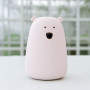 Night light Big'ours pink - Soft, rechargeable light
