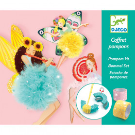 Coffret pompons - Fées