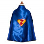 Blue & Red Reversible Superhero Cloak with Mask - Mixed Disguise