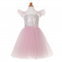 Robe de princesse sequins rose