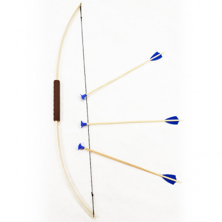 Bow Junior & 3 safety arrows Blue