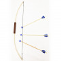 Bow Junior & 3 safety arrows Blue