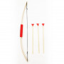 Bow Junior & 3 safety arrows Red