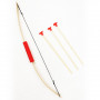 Bow Junior & 3 safety arrows Red