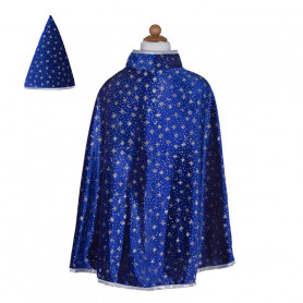 Glittery Wizard Cloak with Hat - Child Costume