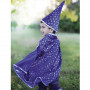 Cape de magicien pailletée avec chapeau - Déguisement enfant