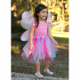 Pink butterfly dress with wings and baguette - disguise girl