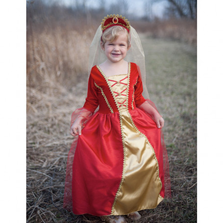 Robe royale rouge - Déguisement fille