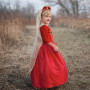 Robe royale rouge - Déguisement fille