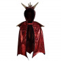 Cape de dragon rouge 5-6 ans