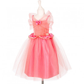 Robe rose Olivia - déguisement fille - Taille 5-7ans