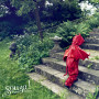 Red dragon jumpsuit - child costume