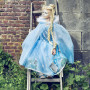 Ice Queen Blue Cape - Girl's Costume