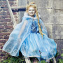 Ice Queen Blue Cape - Girl's Costume