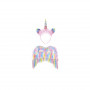 Unicorn set with wings & horn headband - child costume accessory